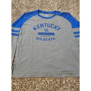 Knights Apparel Kentucky Wildcats Jersey T-Shirt Women's  Size XL Gray